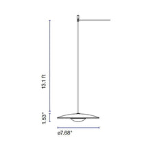 Load image into Gallery viewer, Ginger 20 Mini LED Pendant Light - line drawing.
