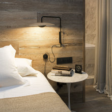 Load image into Gallery viewer, Ginger A LED Wall Light in bedroom.
