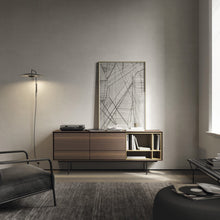 Load image into Gallery viewer, Ginger A LED Wall Light in living room.

