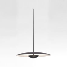 Load image into Gallery viewer, Ginger LED Pendant Light in Wenge/White/Small/TRIAC Dimmer.
