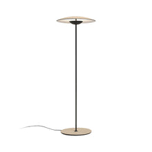 Load image into Gallery viewer, Ginger P LED Floor Lamp in Oak/White.
