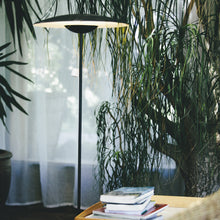 Load image into Gallery viewer, Ginger P LED Floor Lamp in living room.
