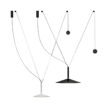 Load image into Gallery viewer, Milana Counterweight LED Pendant Light with Small Shade.
