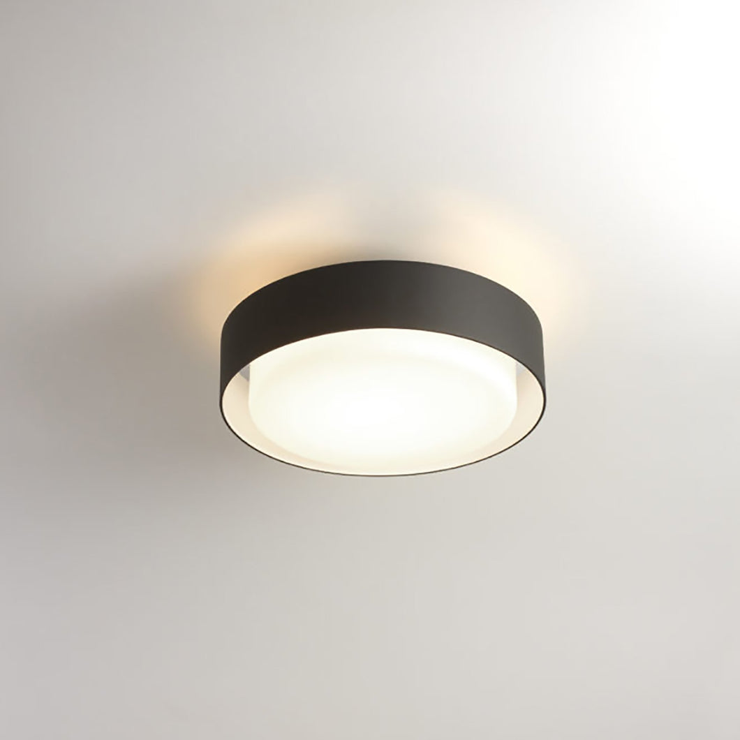 Plaff-On! Ceiling / Wall Light in Black/Medium.