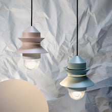 Load image into Gallery viewer, Santorini Indoor Pendant Light in living room.
