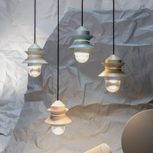 Load image into Gallery viewer, Santorini Indoor Pendant Light in living room.
