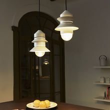 Load image into Gallery viewer, Santorini Indoor Pendant Light in living room.
