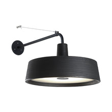 Load image into Gallery viewer, Soho Outdoor LED Wall Light in Black/Large.
