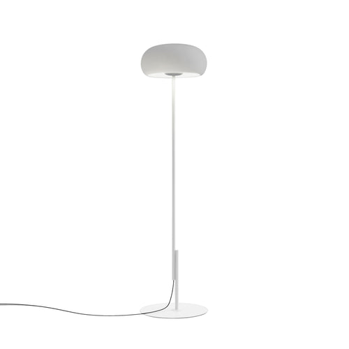Vetra P LED Floor Lamp in White.