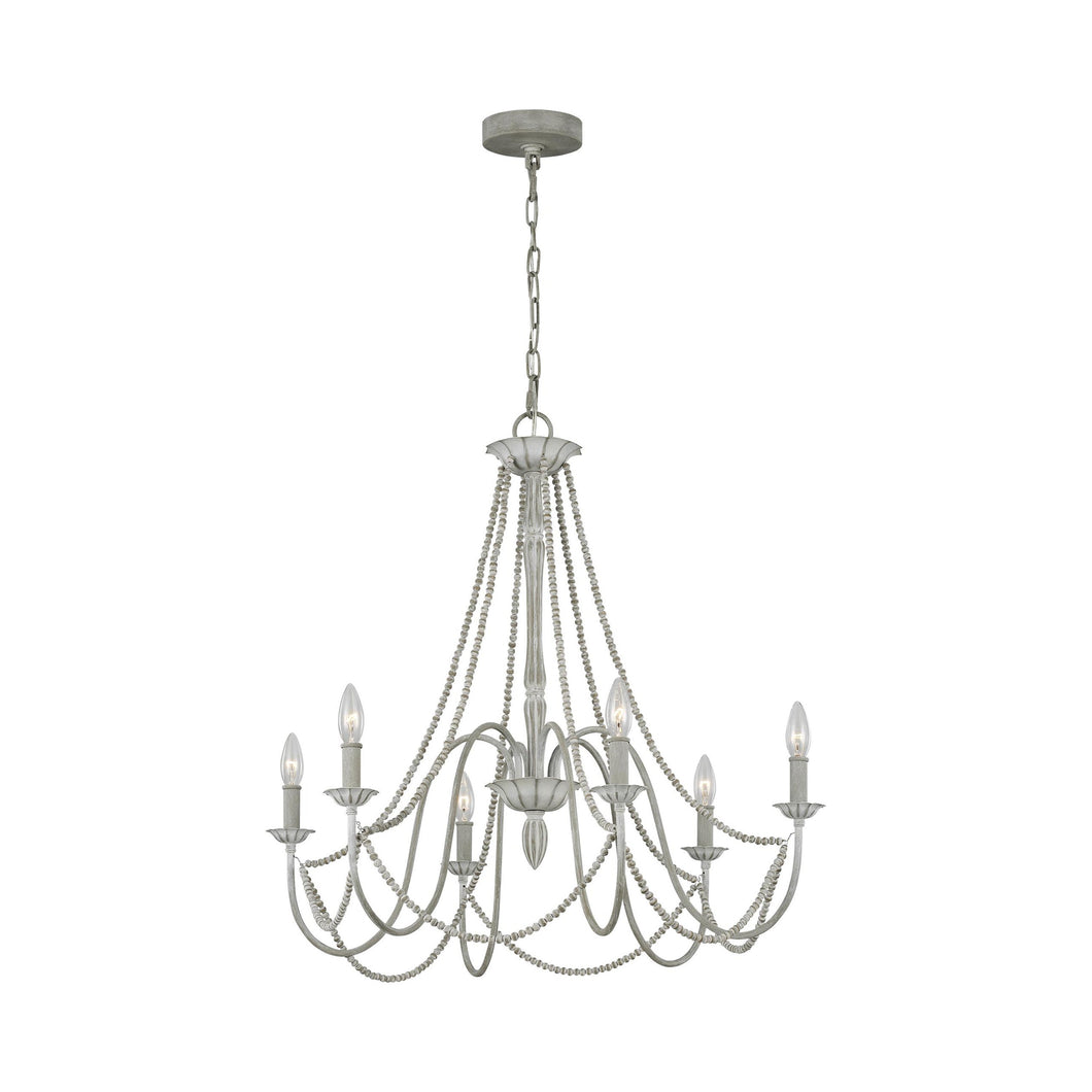 Maryville Chandelier in White.
