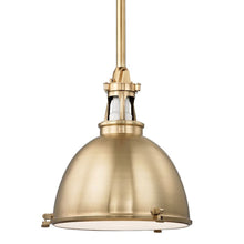 Load image into Gallery viewer, Massena Pendant Light Large/Aged Brass.
