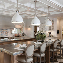Load image into Gallery viewer, Massena Pendant Light in dining room.
