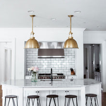 Load image into Gallery viewer, Massena Pendant Light in dining room.
