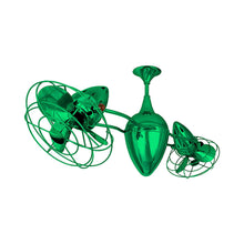 Load image into Gallery viewer, Ar Ruthiane Ceiling Fan in Esmerelda (Metal).
