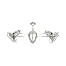Load image into Gallery viewer, Ar Ruthiane Ceiling Fan in Polished Chrome (Metal).

