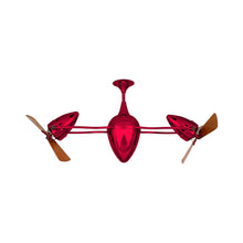 Load image into Gallery viewer, Ar Ruthiane Ceiling Fan in Rubi (Wood).
