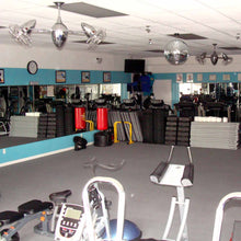 Load image into Gallery viewer, Ar Ruthiane Ceiling Fan in gym room.
