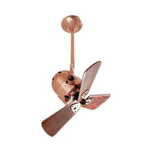 Load image into Gallery viewer, Bianca Direcional Ceiling Fan in Polished Copper (Wood).
