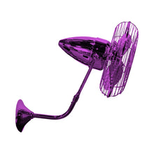 Load image into Gallery viewer, Bruna Parede Wall Fan in Ametista.
