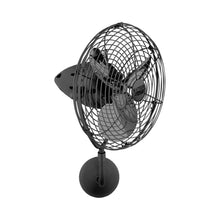 Load image into Gallery viewer, Bruna Parede Wall Fan in Detail.
