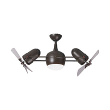 Load image into Gallery viewer, Dagny Indoor / Outdoor LED Dual Ceiling Fan in Detail.
