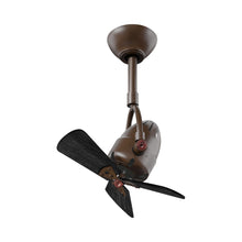 Load image into Gallery viewer, Diane Ceiling Fan in Textured Bronze/Matte Black (Wood).
