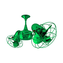 Load image into Gallery viewer, Duplo-Dinamico Ceiling Fan in Esmerelda (Metal)
