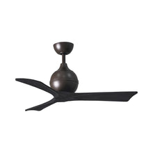 Load image into Gallery viewer, Irene Ceiling Fan in Textured Bronze/Matte Black (3-Blade/42-Inch).
