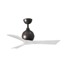Load image into Gallery viewer, Irene Ceiling Fan in Textured Bronze/Matte White (3-Blade/42-Inch).
