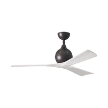 Load image into Gallery viewer, Irene Ceiling Fan in Textured Bronze/Matte White (3-Blade/52-Inch).

