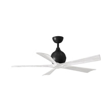 Load image into Gallery viewer, Irene Ceiling Fan in Matte Black/Matte White (5-Blade/52-Inch).
