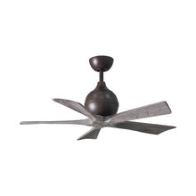 Load image into Gallery viewer, Irene Ceiling Fan in Textured Bronze/Barn Wood (5-Blade/42-Inch).
