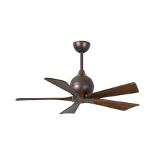 Load image into Gallery viewer, Irene Ceiling Fan in Textured Bronze/Walnut (5-Blade/42-Inch).
