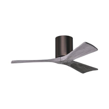 Load image into Gallery viewer, Irene IR3H Indoor / Outdoor Ceiling Fan in Brushed Bronze/Barn Wood (42-Inch).

