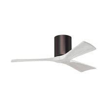 Load image into Gallery viewer, Irene IR3H Indoor / Outdoor Ceiling Fan in Brushed Bronze/Matte White (42-Inch).
