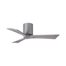Load image into Gallery viewer, Irene IR3H Indoor / Outdoor Ceiling Fan in Brushed Nickel/Barn Wood (42-Inch).

