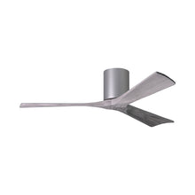 Load image into Gallery viewer, Irene IR3H Indoor / Outdoor Ceiling Fan in Brushed Nickel/Barn Wood (52-Inch).
