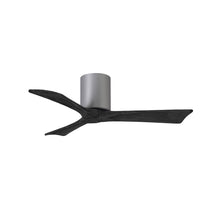 Load image into Gallery viewer, Irene IR3H Indoor / Outdoor Ceiling Fan in Brushed Nickel/Matte Black (42-Inch).
