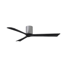 Load image into Gallery viewer, Irene IR3H Indoor / Outdoor Ceiling Fan in Brushed Nickel/Matte Black (60-Inch).
