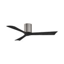 Load image into Gallery viewer, Irene IR3H Indoor / Outdoor Ceiling Fan in Brushed Pewter/Matte Black (52-Inch).

