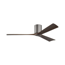 Load image into Gallery viewer, Irene IR3H Indoor / Outdoor Ceiling Fan in Brushed Pewter/Walnut (60-Inch).
