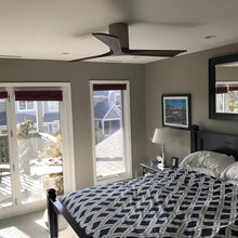 Load image into Gallery viewer, Irene IR3H Indoor / Outdoor Ceiling Fan in bedroom.
