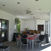 Load image into Gallery viewer, Irene IR3H Indoor / Outdoor Ceiling Fan in kitchen.
