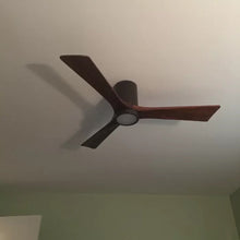 Load image into Gallery viewer, Irene IR3HLK LED Flush Mount Ceiling Fan in Detail.
