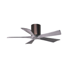 Load image into Gallery viewer, Irene IR5H Indoor / Outdoor Ceiling Fan in Brushed Bronze/Barn Wood (42-Inch).

