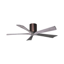 Load image into Gallery viewer, Irene IR5H Indoor / Outdoor Ceiling Fan in Brushed Bronze/Barn Wood (52-Inch).
