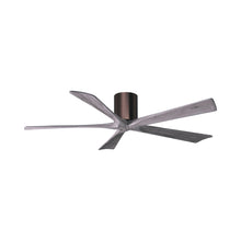 Load image into Gallery viewer, Irene IR5H Indoor / Outdoor Ceiling Fan in Brushed Bronze/Barn Wood (60-Inch).
