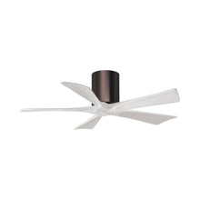 Load image into Gallery viewer, Irene IR5H Indoor / Outdoor Ceiling Fan in Brushed Bronze/Matte White (42-Inch).
