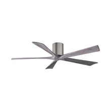 Load image into Gallery viewer, Irene IR5H Indoor / Outdoor Ceiling Fan in Brushed Pewter/Barn Wood (60-Inch).
