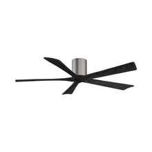 Load image into Gallery viewer, Irene IR5H Indoor / Outdoor Ceiling Fan in Brushed Pewter/Matte Black (60-Inch).
